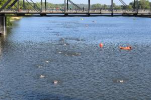 TriWaco 2018 Swim in the Brazos River