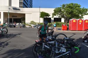 Heading out on the Bike